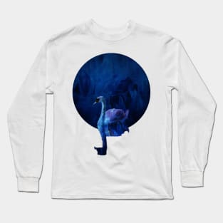 The beautiful blue goose Long Sleeve T-Shirt